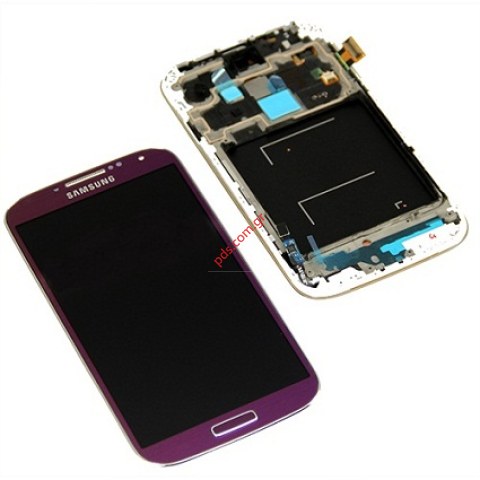 Original LCD set Samsung GT Galaxy S4 i9505 LTE Purple Complete 