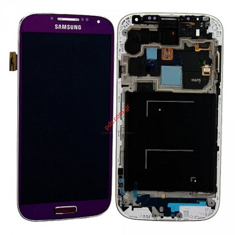 Original LCD set Samsung GT Galaxy S4 i9505 LTE Purple Complete  Original LCD set Samsung GT Galaxy S4 i9505 LTE Purple Complete