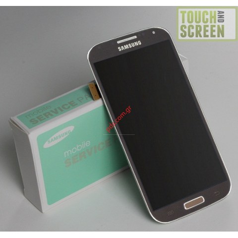 Original LCD Set Samsung Galaxy S4 Plus i9506 LTE Brown 