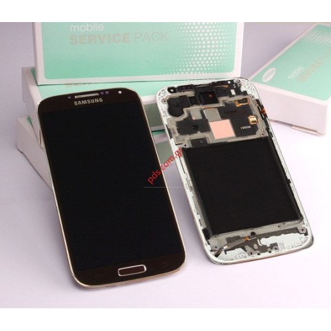 Original LCD Set Samsung Galaxy S4 Plus i9506 LTE Brown  Original LCD Set Samsung Galaxy S4 Plus i9506 LTE Brown