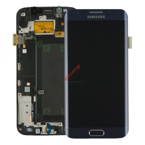 Γνήσια οθόνη σετ Samsung Galaxy S6 G925F Edge LTE Black Saphire (COMPLETE) σε μαύρο χρώμα (SPECIAL OFFER / LIMITED STOCK)