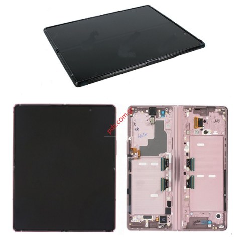 Γνήσια οθόνη σετ Samsung Galaxy Z FOLD 2 5G 2020 SM-F916B Bronze Gold COMPLETE DISPLAY INTERNAL LCD AMOLED ORIGINAL SVP BOX Γνήσια οθόνη σετ Samsung Galaxy Z FOLD 2 5G 2020 SM-F916B Bronze Gold COMPLETE DISPLAY INTERNAL LCD AMOLED ORIGINAL SVP BOX