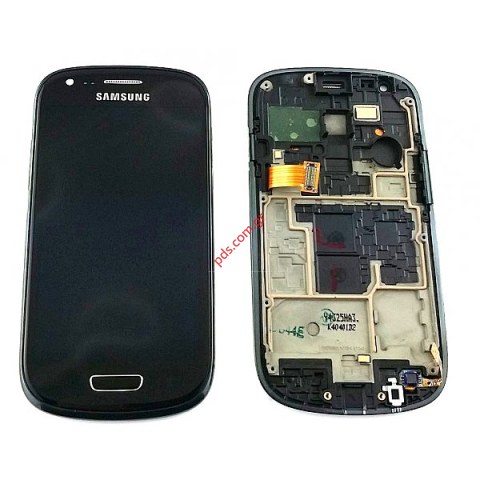 Γνήσια οθόνη σετ Samsung i8200 Galaxy S3 Mini VE Black σε μαύρο χρώμα  Γνήσια οθόνη σετ Samsung i8200 Galaxy S3 Mini VE Black σε μαύρο χρώμα