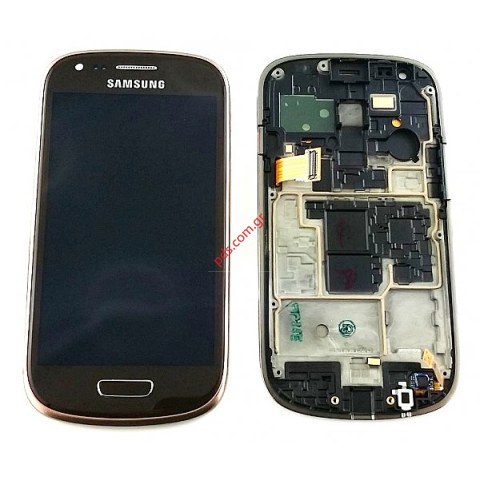 Γνήσια οθόνη σετ Samsung i8200 Galaxy S3 Mini VE Brown σε καφέ χρώμα  Γνήσια οθόνη σετ Samsung i8200 Galaxy S3 Mini VE Brown σε καφέ χρώμα