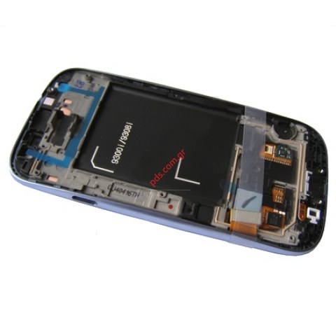 Γνήσια οθόνη σετ Samsung i9300i Galaxy S3 Neo Blue σε μπλέ χρώμα