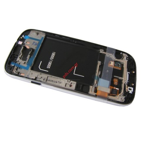 Γνήσια οθόνη σετ Samsung i9300i Galaxy S3 Neo White σε λευκό χρώμα