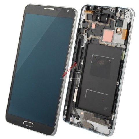 Γνήσια οθόνη set Samsung N9005 Galaxy Note 3 Black περιλαμβάνει την οθόνη LCD Display σε μαύρο χρώμα 