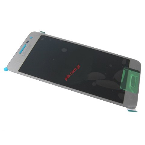 Γνήσια οθόνη σετ Samsung SM-A300F Galaxy A3 Silver σε ασημί χρώμα 