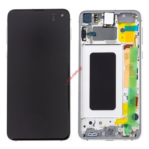 Original Set LCD Samsung SM-G970F Galaxy S10E Prism White  Original Set LCD Samsung SM-G970F Galaxy S10E Prism White