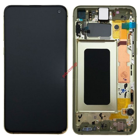 Original Set LCD Samsung SM-G970F Galaxy S10E Prism Yellow Canary  Original Set LCD Samsung SM-G970F Galaxy S10E Prism Yellow Canary