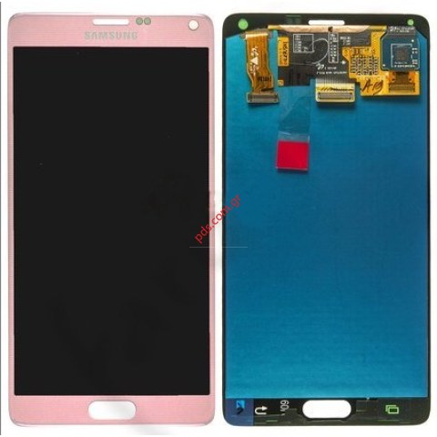 Original set LCD Samsung SM-N910F Galaxy Note 4 Pink with touch digitizer. Original set LCD Samsung SM-N910F Galaxy Note 4 Pink with touch digitizer.
