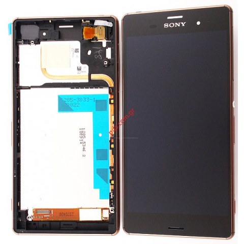 Original front cover Sony Xperia Xperia Z3 Dual SIM (D6633 ) Copper with touch screen and display  Original front cover Sony Xperia Xperia Z3 Dual SIM (D6633 ) Copper with touch screen and display