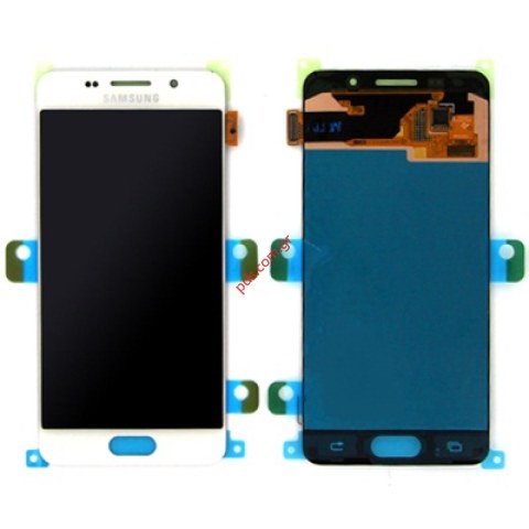Γνήσια οθόνη σετ White Samsung SM-A310F  2016 σε λευκό χρώμα 