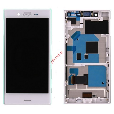 Original LCD set White Sony Xperia X Compact F5321 (Full Front cover with LCD Display + Touch Screen)  Original LCD set White Sony Xperia X Compact F5321 (Full Front cover with LCD Display + Touch Screen)