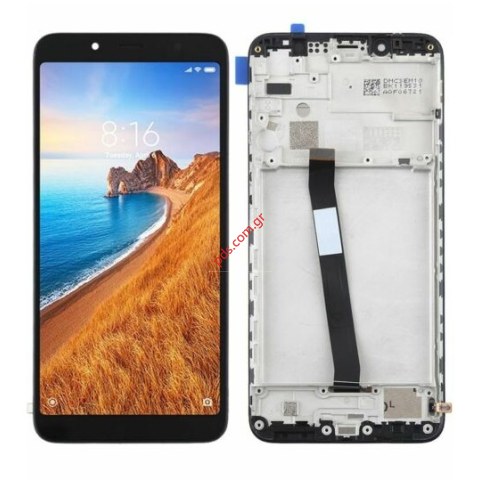 Γνήσια οθόνη σετ Xiaomi Redmi 7A ( Display + Touch Unit screen digitizer+ Frame) με πλαίσιο σε μαύρο χρώμα ORIGINAL Γνήσια οθόνη σετ Xiaomi Redmi 7A ( Display + Touch Unit screen digitizer+ Frame) με πλαίσιο σε μαύρο χρώμα ORIGINAL