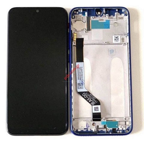 Γνήσια οθόνη σετ Xiaomi Redmi Note 7 Global Blue (Frame Display touch screen with digitizer) σε μπλέ χρώμα ORIGINAL Γνήσια οθόνη σετ Xiaomi Redmi Note 7 Global Blue (Frame Display touch screen with digitizer) σε μπλέ χρώμα ORIGINAL