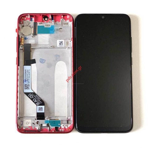 Γνήσια οθόνη σετ Xiaomi Redmi Note 7 Global Red (Frame Display touch screen with digitizer) σε κόκκινο χρώμα ORIGINAL Γνήσια οθόνη σετ Xiaomi Redmi Note 7 Global Red (Frame Display touch screen with digitizer) σε κόκκινο χρώμα ORIGINAL