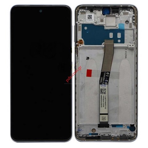 Γνήσια Οθόνη Xiaomi Redmi Note 9 Pro (M2003J6B2G) 6.67 inch Black Grey σε Μαύρο χρώμα με Front cover frame Touch Screen Digitizer (Interstellar Gray) ORIGINAL Γνήσια Οθόνη Xiaomi Redmi Note 9 Pro (M2003J6B2G) 6.67 inch Black Grey σε Μαύρο χρώμα με Front cover frame Touch Screen Digitizer (Interstellar Gray) ORIGINAL