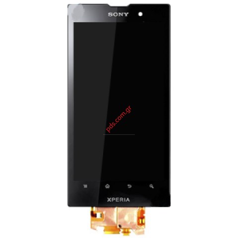 Original housing front cover complete set Sony LT28i Xperia ION LTE Black Original housing front cover complete set Sony LT28i Xperia ION LTE Black