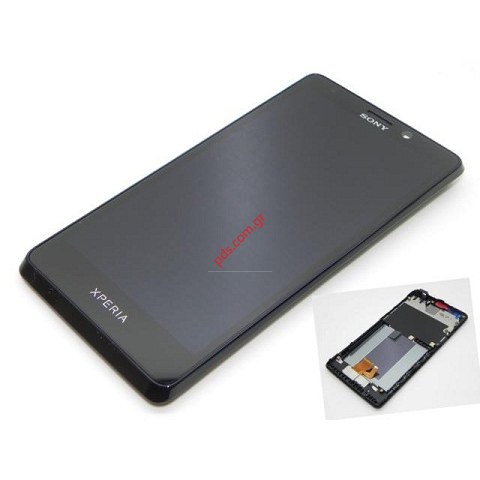 Original Display LCD with Digitizer Sony Xperia T LT30p Black complete Original Display LCD with Digitizer Sony Xperia T LT30p Black complete