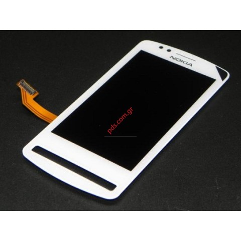 External glass complete Nokia 700 (OEM) White with digitazer lcd Display External glass complete Nokia 700 (OEM) White with digitazer lcd Display