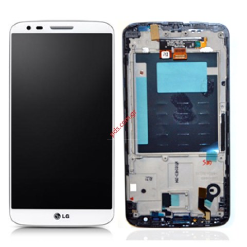 Original front cover LCD set LG Optimus G2 D802 White Original front cover LCD set LG Optimus G2 D802 White