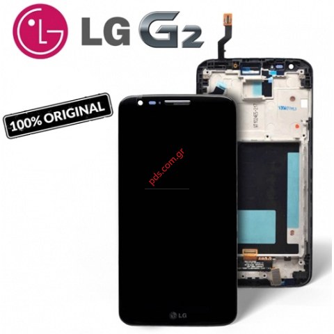 Original front cover LCD set LG Optimus G2 D802 Black  Original front cover LCD set LG Optimus G2 D802 Black