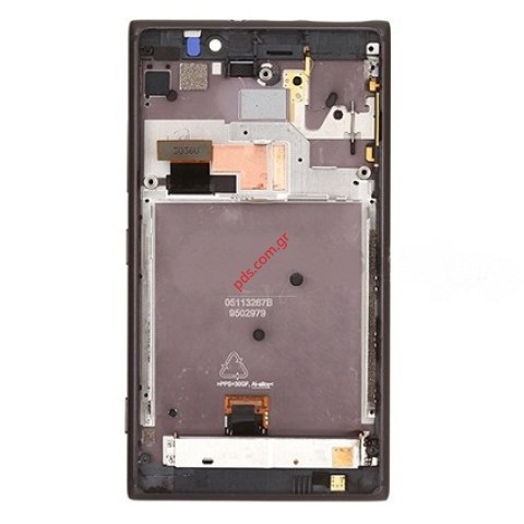 Original front cover Nokia Lumia 925 Grey with touch screen digitizer and LCD Display 