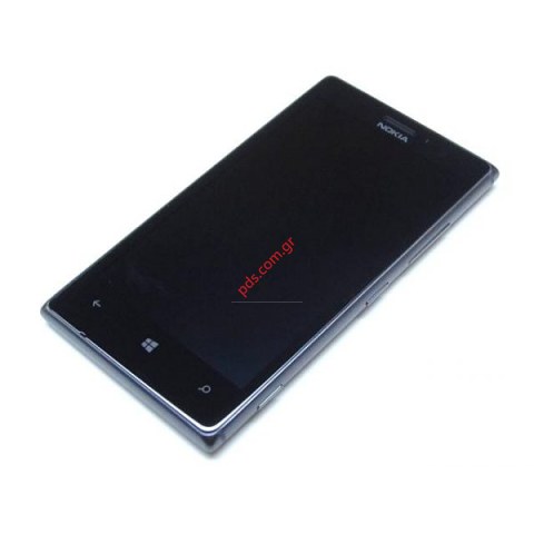 Original front cover Nokia Lumia 925 Grey with touch screen digitizer and LCD Display 
