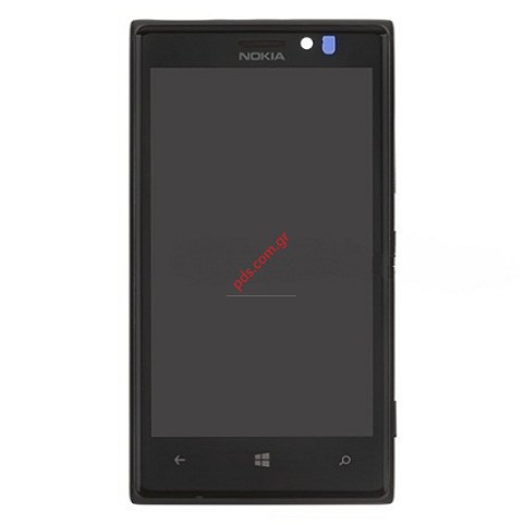 Γνήσια πρόσοψη σετ Nokia Lumia 925 Grey με το τζάμι την αφή και την οθόνη σε γκρί χρώμα Γνήσια πρόσοψη σετ Nokia Lumia 925 Grey με το τζάμι την αφή και την οθόνη σε γκρί χρώμα