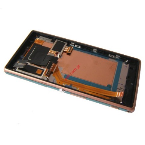 Original front cover LCD display Sony Xperia M2 D2403, D2406 Aqua Cooper touch screen 