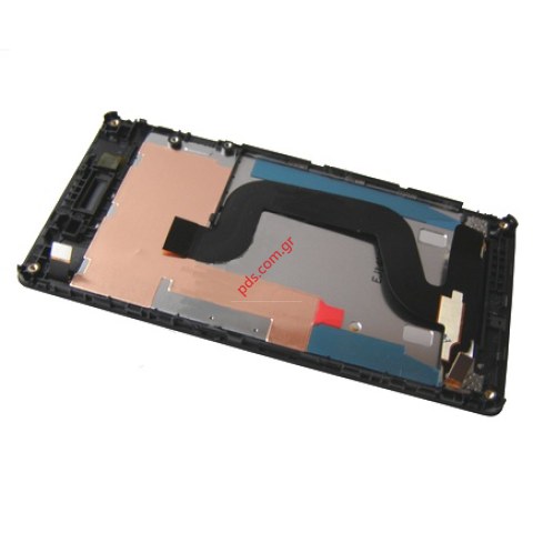 Original front cover set Sony Xperia E3 Black D2202, D2203, D2206 with touch screen and display 