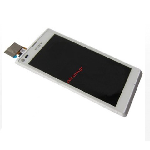 Original front cover Sony Xperia L (C2104) White complete full set LCD Display Original front cover Sony Xperia L (C2104) White complete full set LCD Display