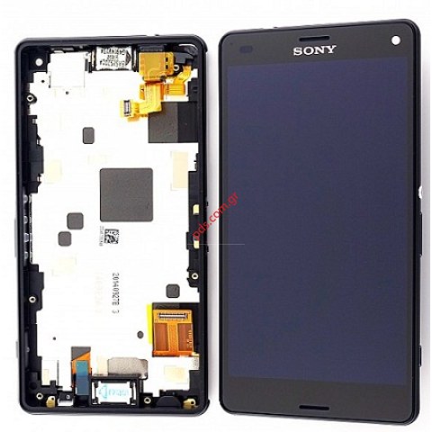 Original front cover Sony Xperia Z3 Compact (D5803) Black with touchpad and lcd display  Original front cover Sony Xperia Z3 Compact (D5803) Black with touchpad and lcd display