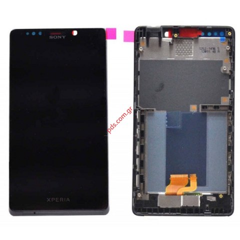 Original housing front cover Sony Xperia T LT30P Complete set ** James Bond-Edition ** Original housing front cover Sony Xperia T LT30P Complete set ** James Bond-Edition **