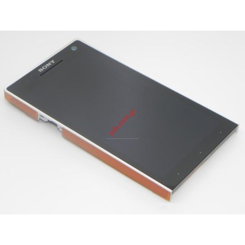 Original front cover with external glass with touch screen digitazer set Sony Xperia S LT26i White Original front cover with external glass with touch screen digitazer set Sony Xperia S LT26i White