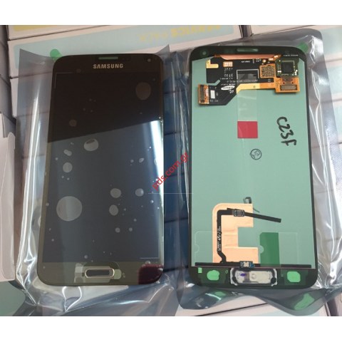 Γνήσιο σετ οθόνης Samsung G900F Galaxy S5 Gold Brown σε χρυσό χρώμα (ΚΑΤΟΠΙΝ ΠΑΡΑΓΓΕΛΙΑΣ ΧΡΟΝΟΣ ΠΑΡΑΔΟΣΗΣ 3~5 ΗΜΕΡΕΣ) 