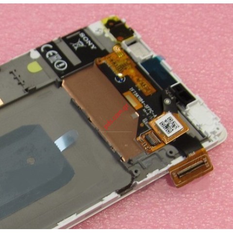 Γνήσιο σετ οθόνης White Sony Xperia C4 E5303, E5306, E5353, Xperia C4 Dual SIM E5333, E5343, E5363 σε λευκό χρώμα.