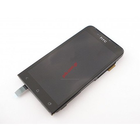 Οθόνη complete σετ για το HTC ONE V (Περιλαμβάνει την πρόσοψη με το τζάμι και την αφή και την εσωτερική οθόνη)