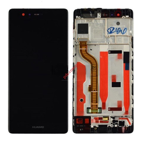 Οθόνη Full σετ  (OEM) Black Huawei P9 (EVA-L09) Με την πρόσοψη Display with touch screen digitizer σε μαύρο χρώμα Οθόνη Full σετ  (OEM) Black Huawei P9 (EVA-L09) Με την πρόσοψη Display with touch screen digitizer σε μαύρο χρώμα