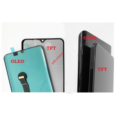 Oθόνη Huawei P30 PRO (VOG-L09) Black σετ LCD σε μαύρο χρώμα Display OLED Touch screen digitizer (SUPPORT FINGERPRINT FUNCTION) 