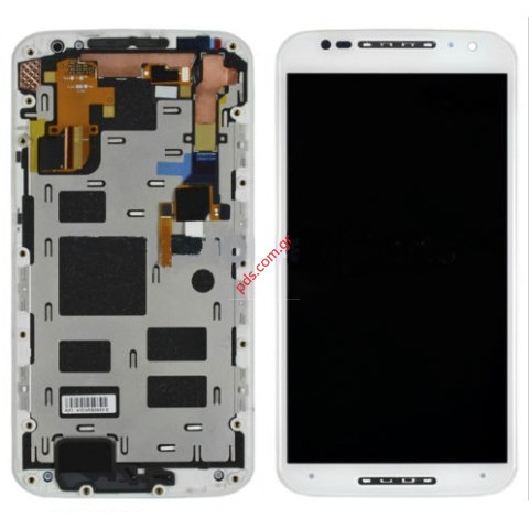Set lcd Display (OEM) White Motorola Moto X 2nd Gen XT1092 (Touch Screen Digitizer + Frame) Set lcd Display (OEM) White Motorola Moto X 2nd Gen XT1092 (Touch Screen Digitizer + Frame)