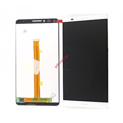 Set Display LCD set (OEM) Huawei Ascend Mate 7 White (Touch screen digitizer)