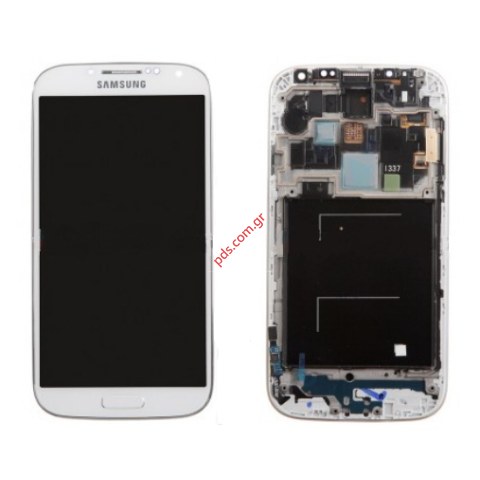 Οθόνη LCD set (OEM) Samsung Galaxy S4 IV i9500 M919 / i337 T-MOBILE σε λευκό χρώμα Display Touch Unit Digitizer White color Οθόνη LCD set (OEM) Samsung Galaxy S4 IV i9500 M919 / i337 T-MOBILE σε λευκό χρώμα Display Touch Unit Digitizer White color