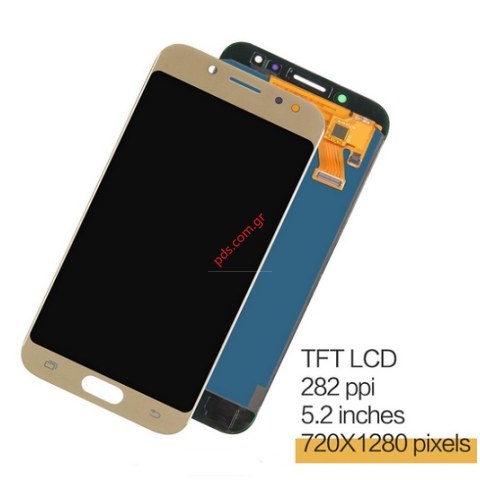 Οθόνη LCD TFT Samsung J530 Galaxy J5 2017 Gold (Display +Touch screen digitizer Unit) σε χρυσό χρώμα NOT ORIGINAL Οθόνη LCD TFT Samsung J530 Galaxy J5 2017 Gold (Display +Touch screen digitizer Unit) σε χρυσό χρώμα NOT ORIGINAL