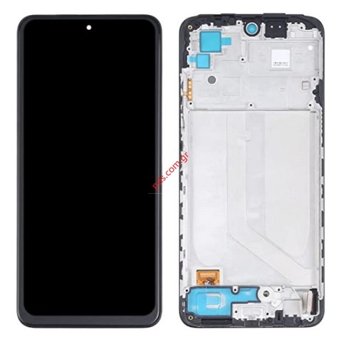 Οθόνη LCD Xiaomi Redmi Note 10 4G (M2101K7AG) TFT INCELL Front cover Black Display with touch screen and digitizer σε μαύρο χρώμα W/FRAME Οθόνη LCD Xiaomi Redmi Note 10 4G (M2101K7AG) TFT INCELL Front cover Black Display with touch screen and digitizer σε μαύρο χρώμα W/FRAME