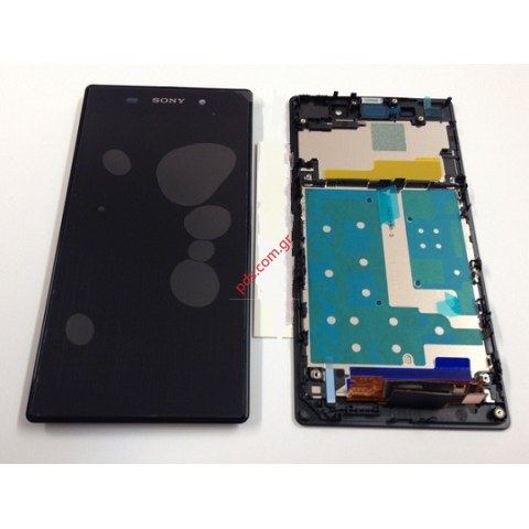 Display set (OEM) Sony Xperia Z1 (L39H) C6902 Honami Frame LCD + touch Panel glass black Display set (OEM) Sony Xperia Z1 (L39H) C6902 Honami Frame LCD + touch Panel glass black
