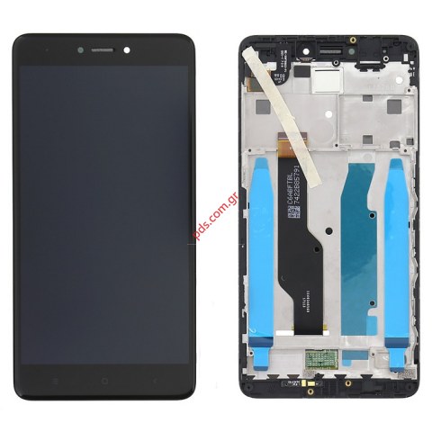 Οθόνη σετ Black LCD (OEM) Xiaomi Redmi Note 4 (4X) 5.5 Global Edition σε μαύρο χρώμα με το πλαίσιο W/Frame SNAPDRAGON CPU Οθόνη σετ Black LCD (OEM) Xiaomi Redmi Note 4 (4X) 5.5 Global Edition σε μαύρο χρώμα με το πλαίσιο W/Frame SNAPDRAGON CPU