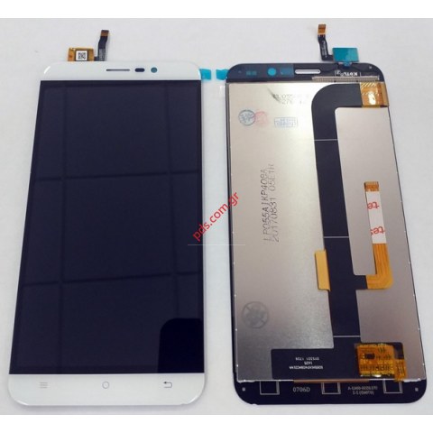 Set LCD (OEM) CUBOT Note S White σε λευκό χρώμα Touch with Display Set LCD (OEM) CUBOT Note S White σε λευκό χρώμα Touch with Display