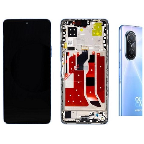 Set Huawei Nova 9 SE (JLN-LX1 JLN-LX3) Crystal Blue 2022 Display IPS module front cover + LCD + digitizer Blister Set Huawei Nova 9 SE (JLN-LX1 JLN-LX3) Crystal Blue 2022 Display IPS module front cover + LCD + digitizer Blister